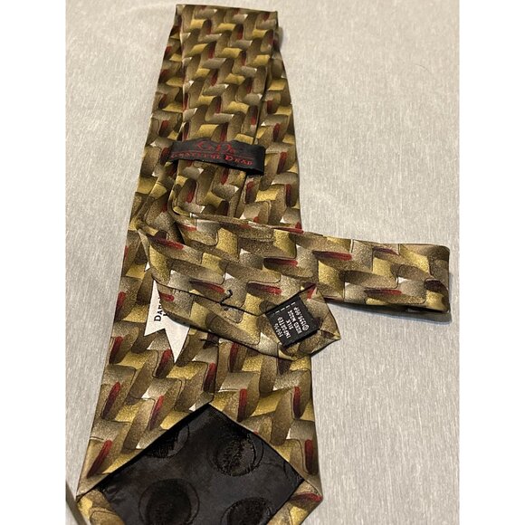 Grateful Dead Handmade Silk Tie Geometric Pattern 1998 Dancing In Her Feet - Picture 5 of 5